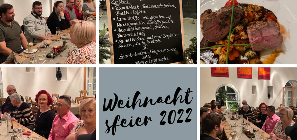 Ein Fest der Gemeinschaft, die Weihnachtsfeier bei Elektro Heinemann 2022